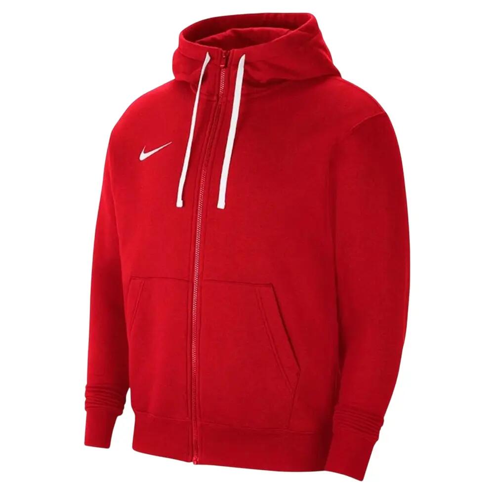 "Park 20" Hoodie mit durchgehendem Reißverschluss für , Fleece Herren Rot 1/4