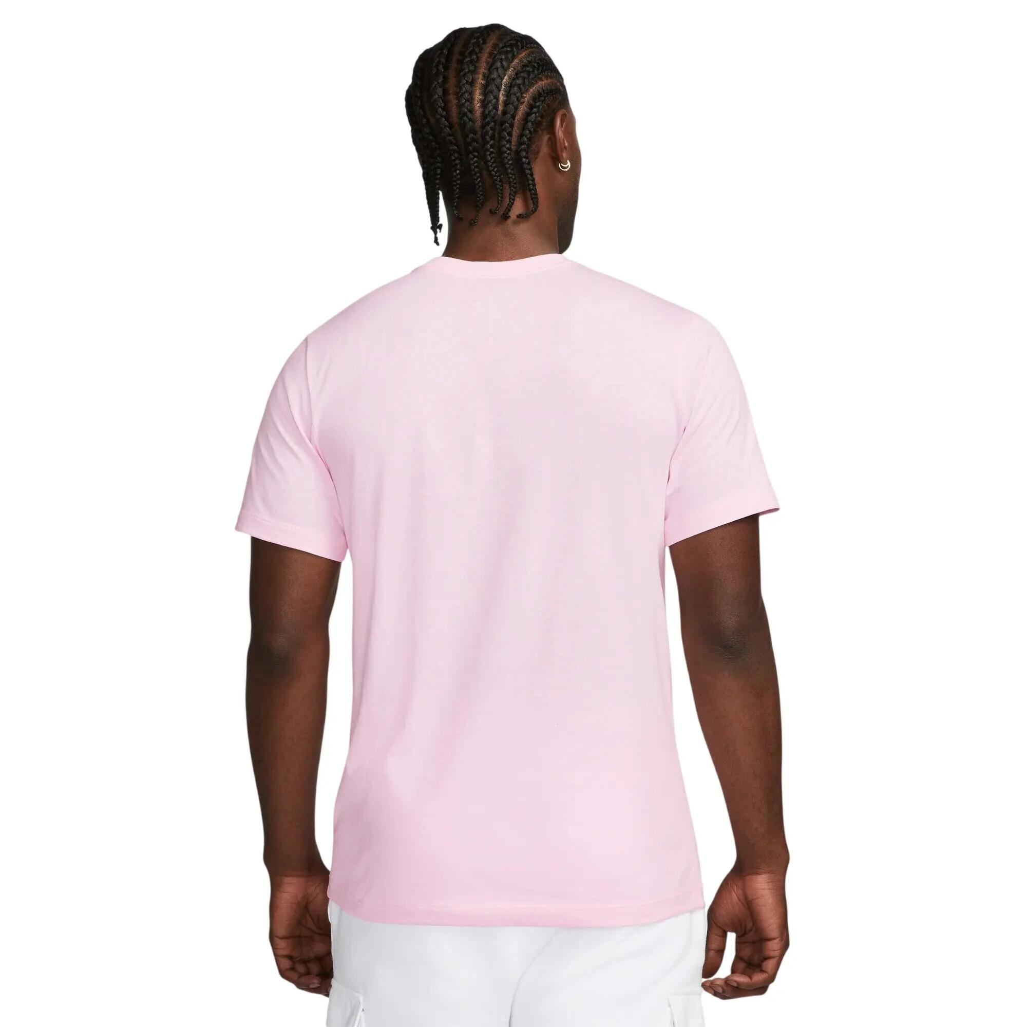 "Club" TShirt für Herren Pink 3/4