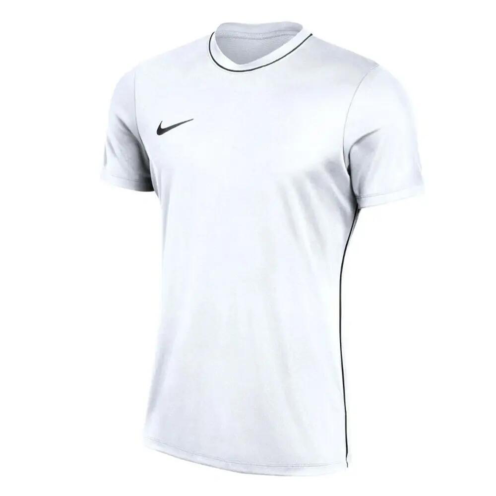 Jersey Park 26 Diseño Ribete en Contraste de Manga Corta para Hombre Blanco 2/7