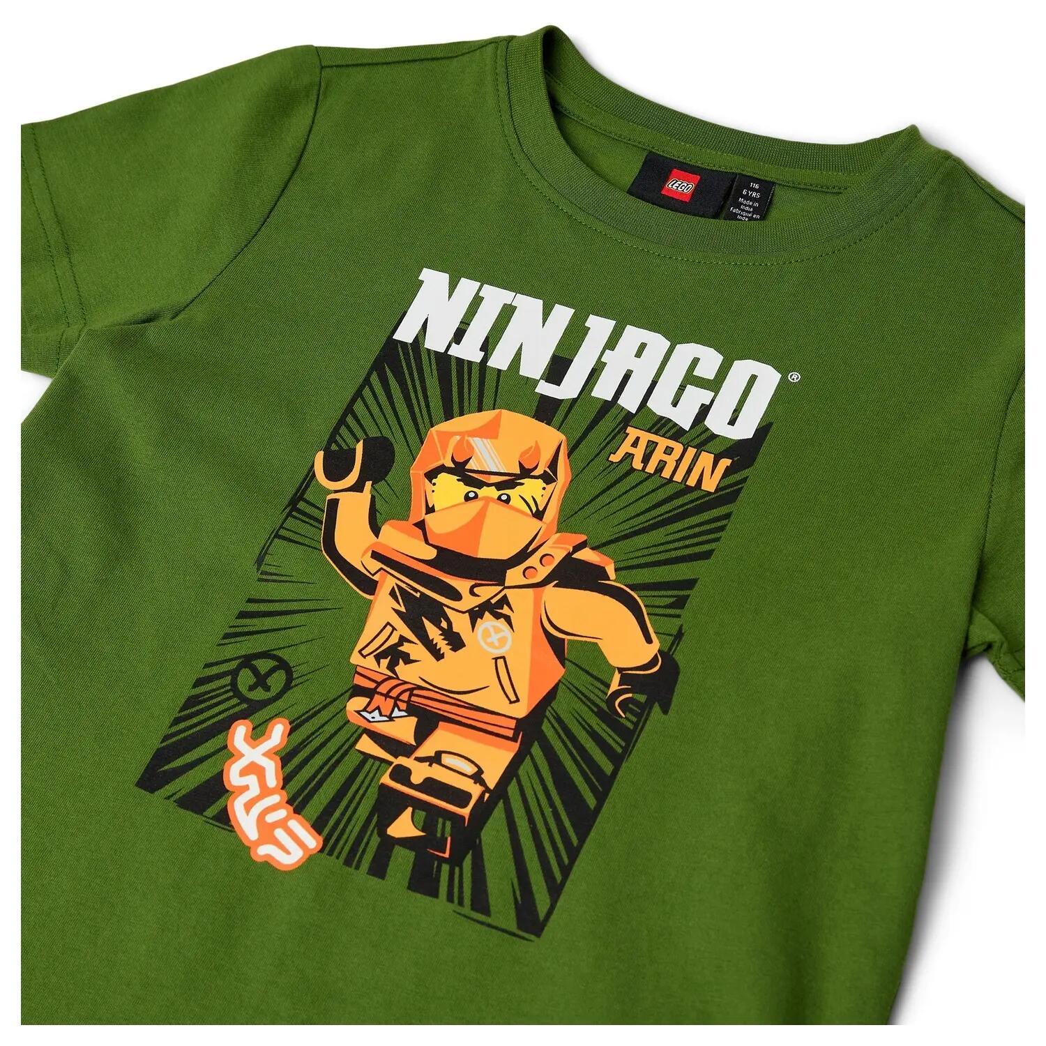 Koszulka dziecięca LEGO NINJAGO 12011211/891 - zielona 2/4
