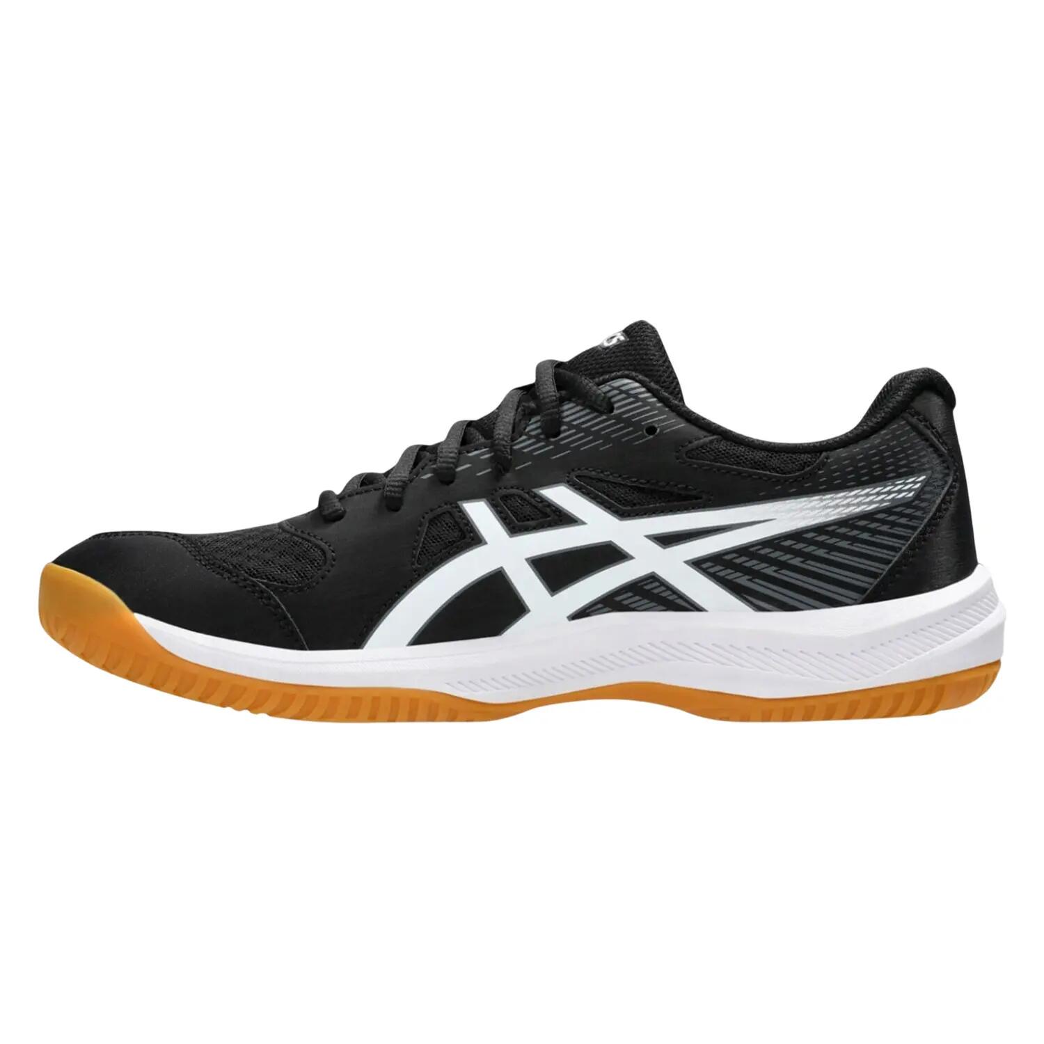 Mens Upcourt 6 Faux Leather Shoes (Black) 2/7