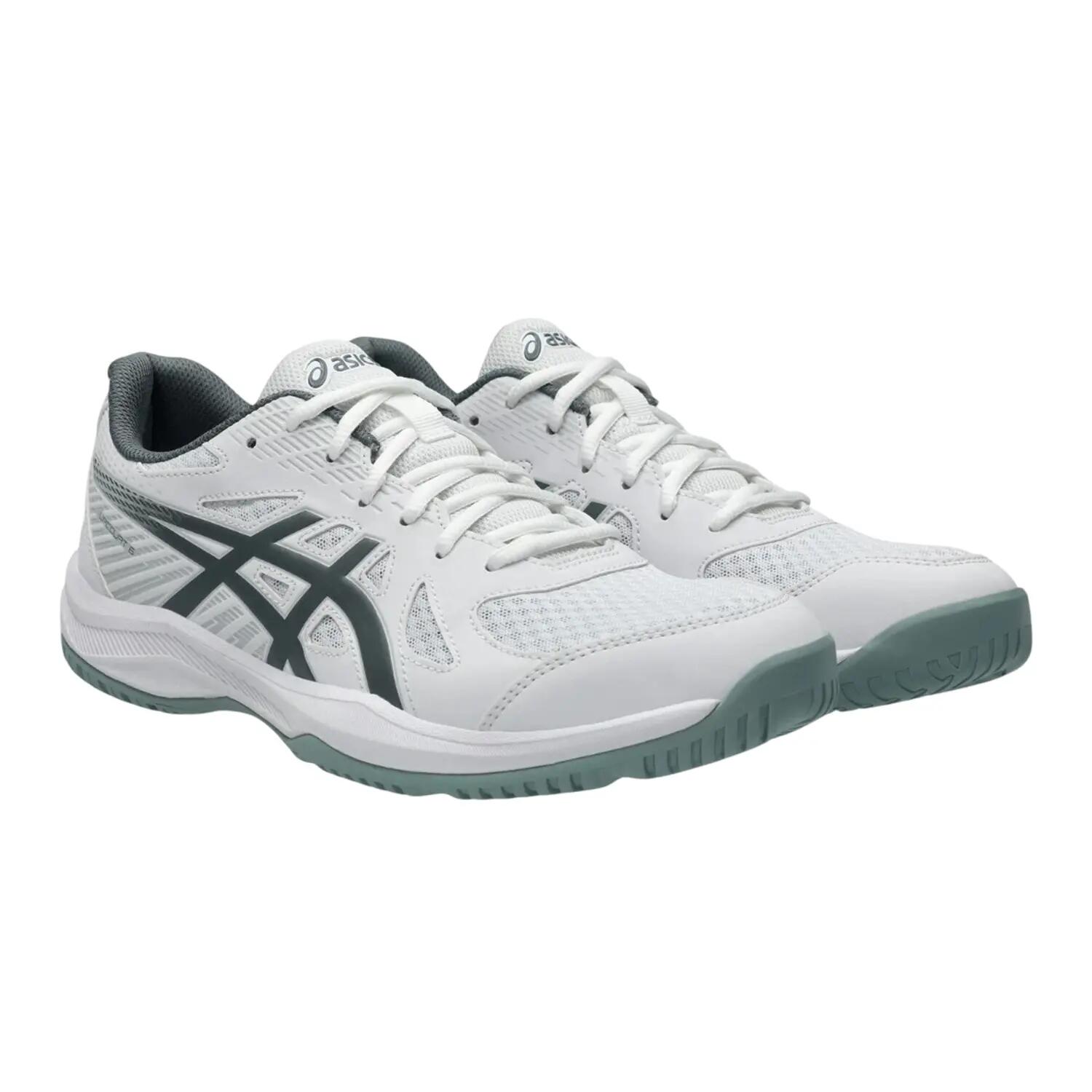 Scarpe Materiale SinteticoUomo Asics Upcourt 6 Bianco 6/8