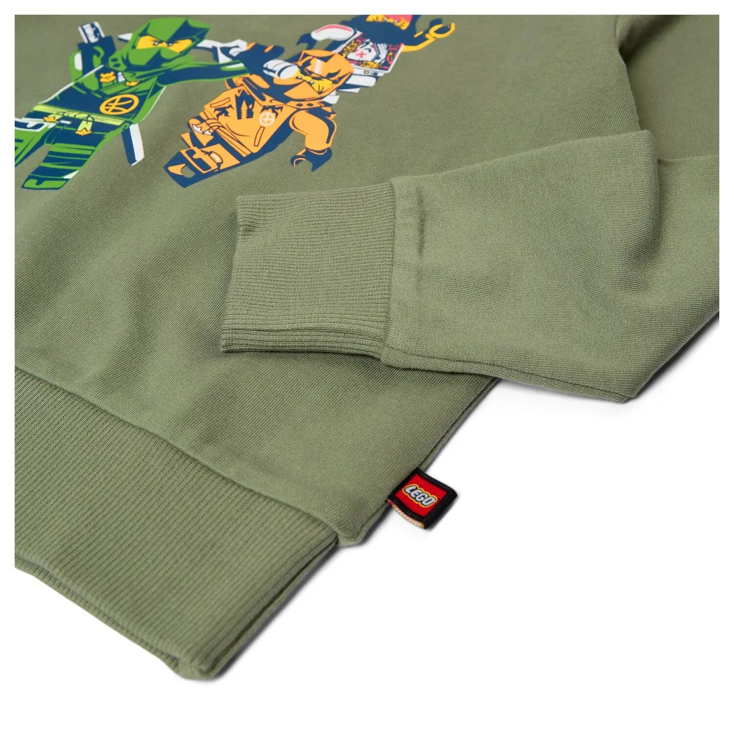 Bluza dziecięca LEGO NINJAGO 12011260/8010 - zielona 4/6