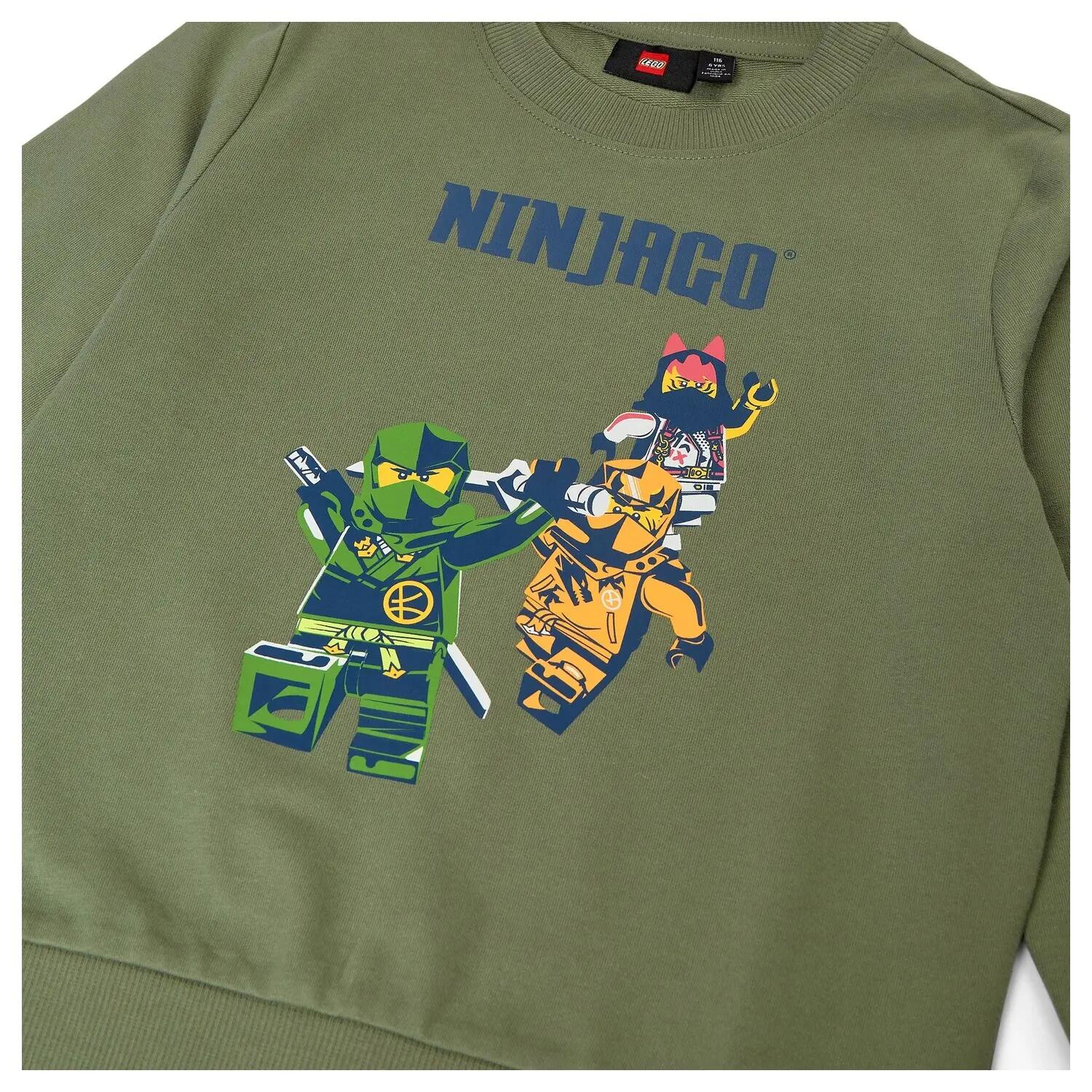 Bluza dziecięca LEGO NINJAGO 12011260/8010 - zielona 3/6
