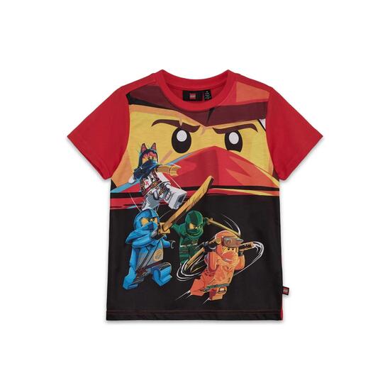 Koszulka dziecięca LEGO NINJAGO 12011279/349 - czerwona