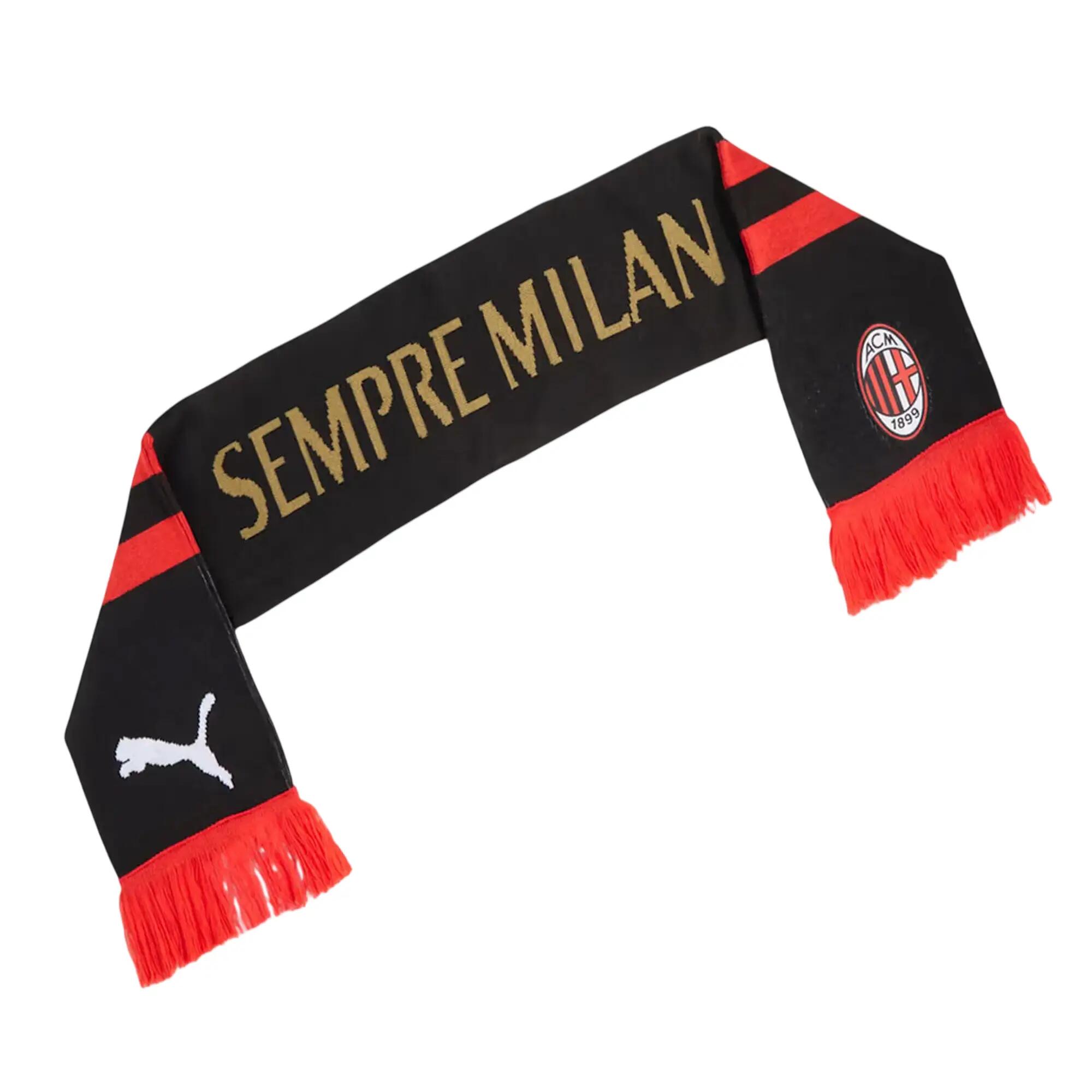 AC Milan Logo Scarf (Red) 1/3