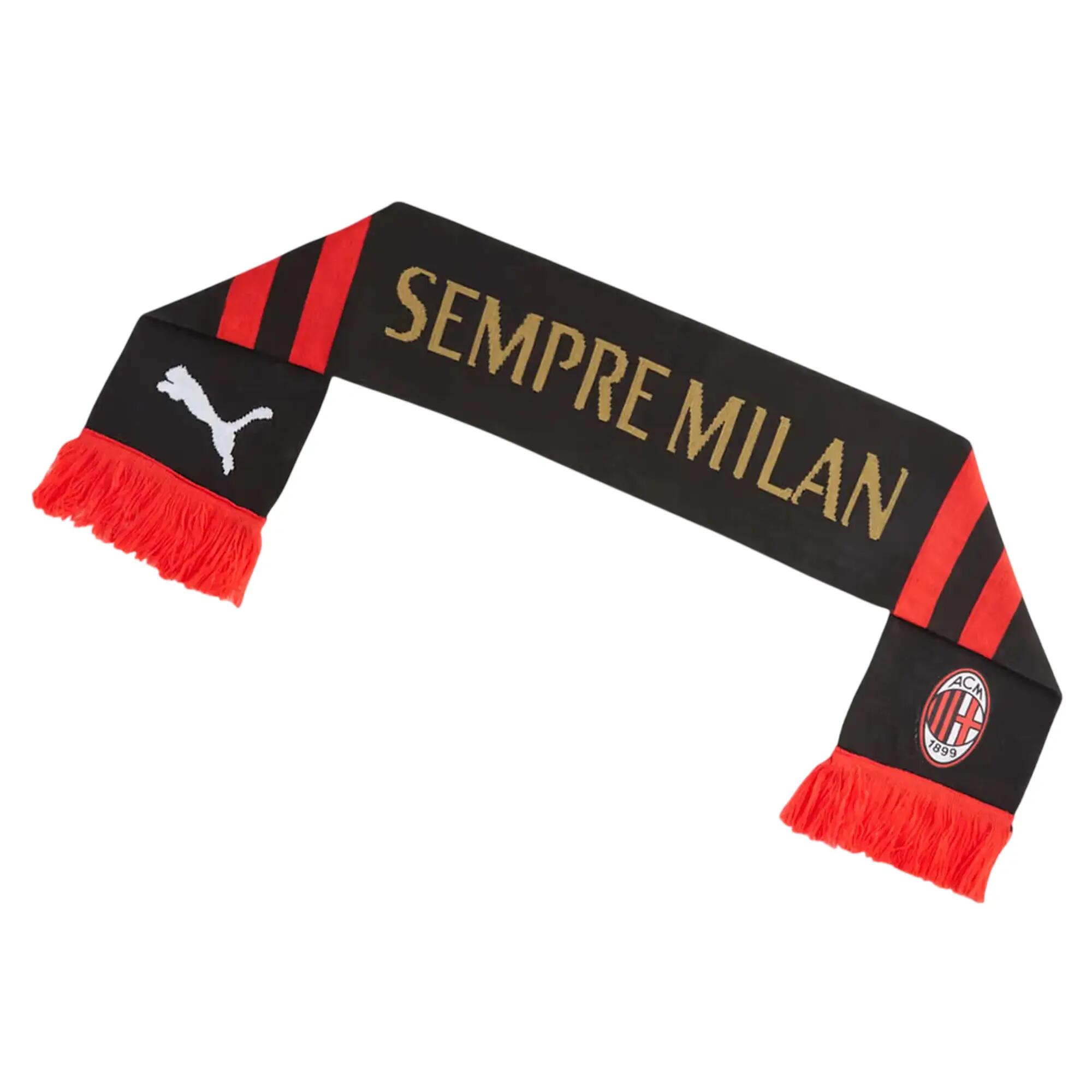 AC Milan Logo Scarf (Red) 2/3