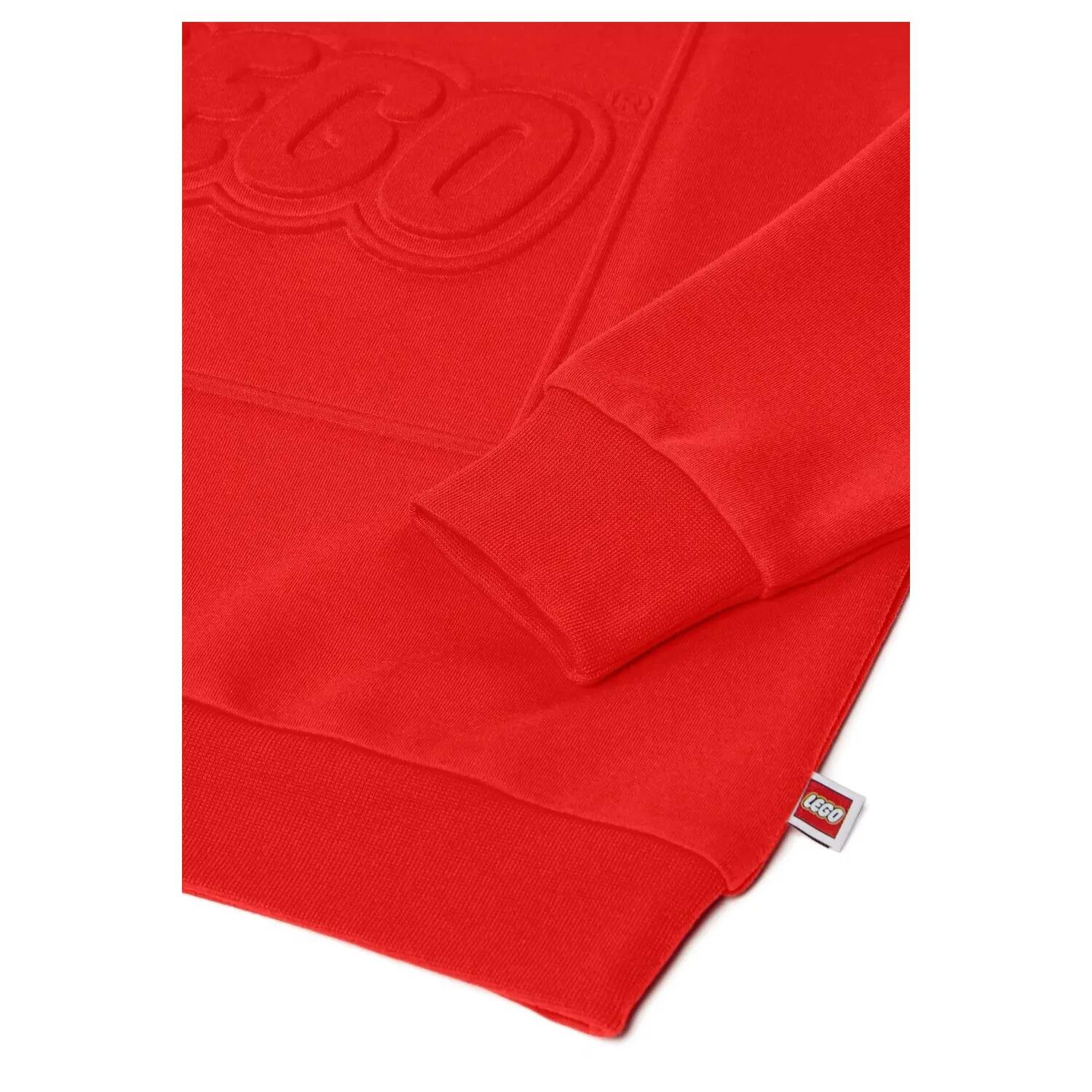 Bluza dziecięca LEGO z tłoczonym logo 11010067/349 - czerwona 4/4