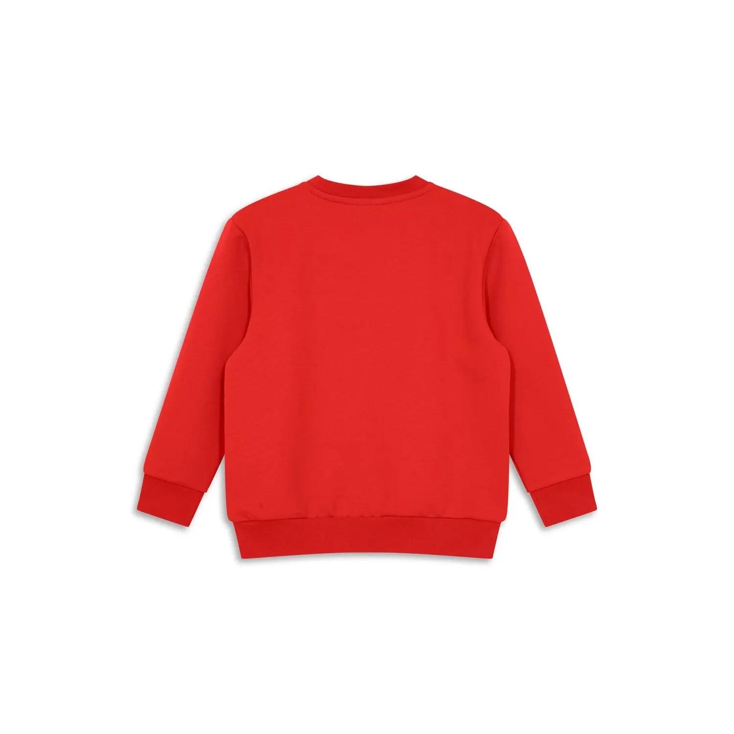Bluza dziecięca LEGO z tłoczonym logo 11010067/349 - czerwona 2/4