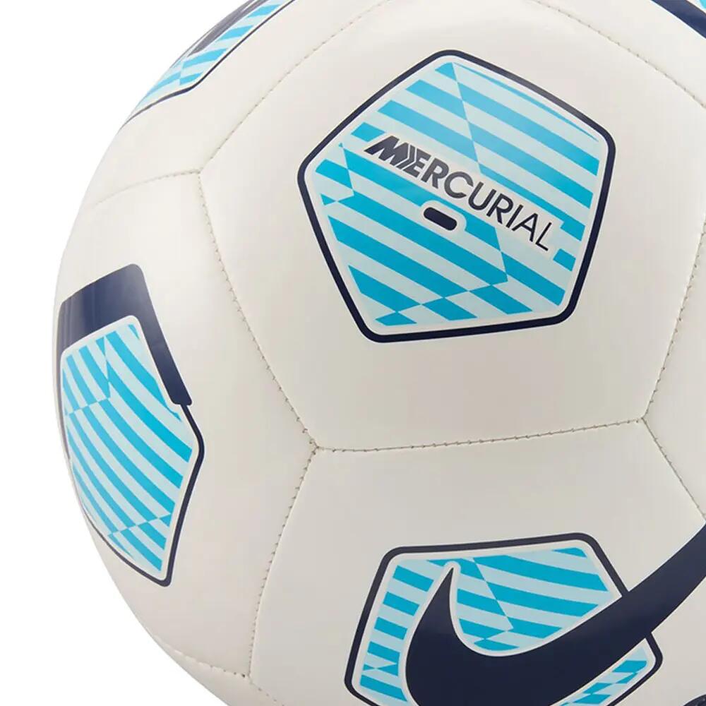 Mercurial Fade Logo Football (White/Blue) One Size 3/3