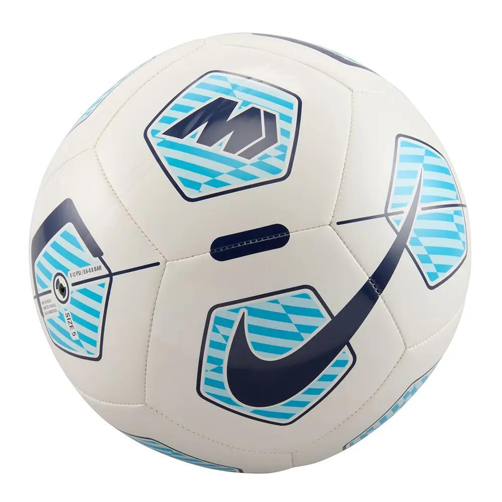 Mercurial Fade Logo Football (White/Blue) One Size 2/3
