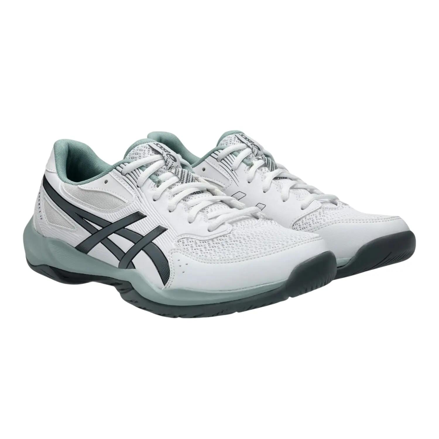Asics Gel Rocket 12 Sportschoenen Wit/Zwart 5/5