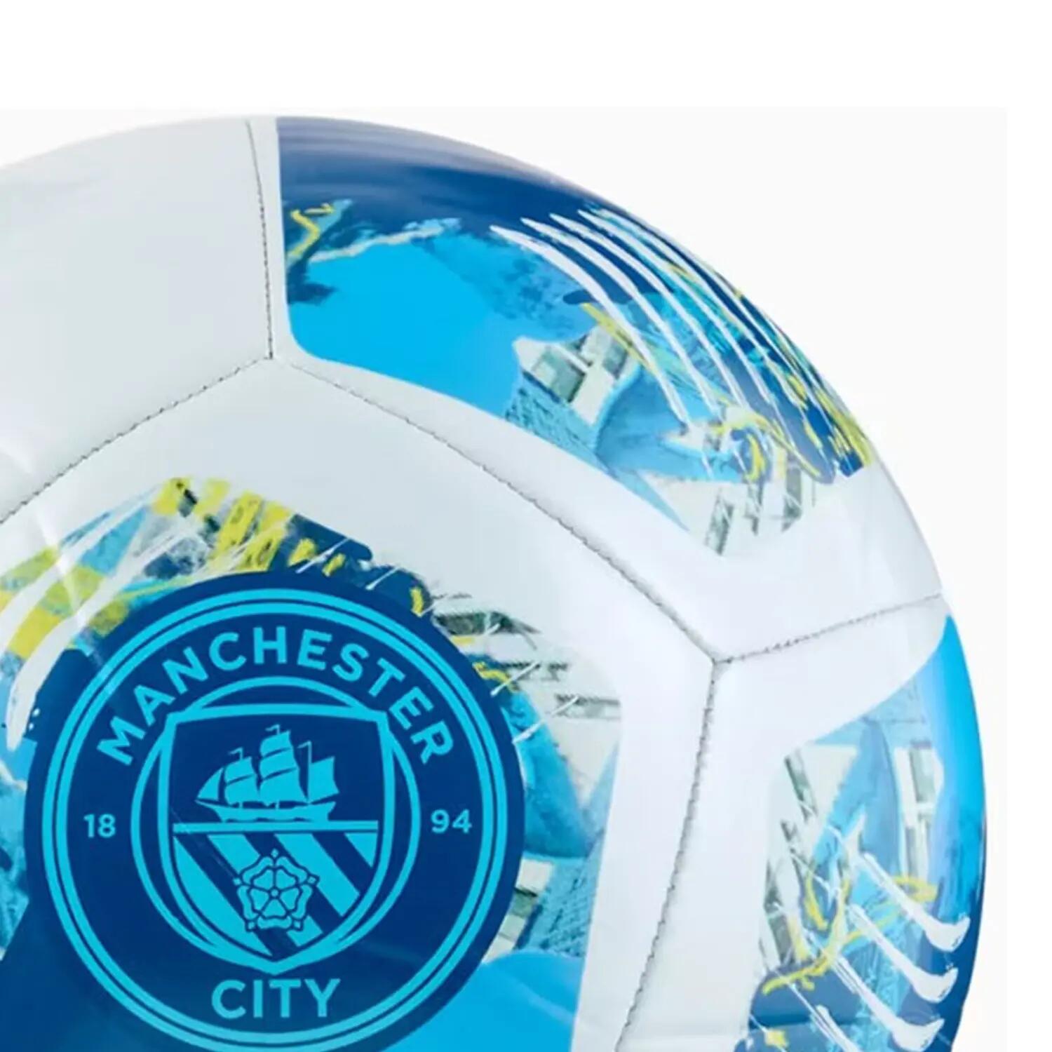 Manchester City FC Football (Blue/White) 5 3/4