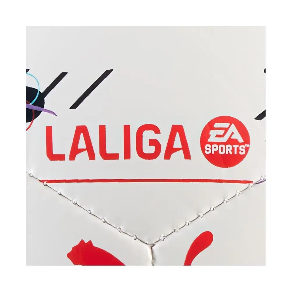 Stellar LaLiga Mini Football (Black/White/Red) 1 3/6