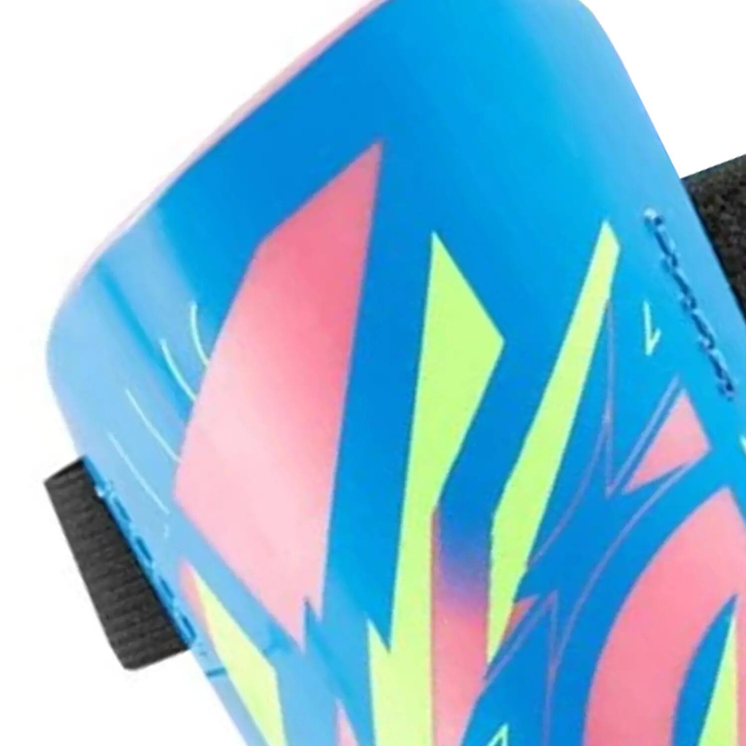 30892 Ultra Lichte Scheenbeschermers (Blauw/Geel/Roze) L 3/3