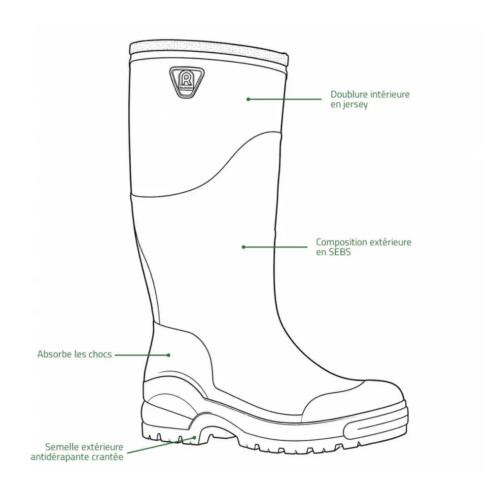 Boots Rouchette Optimum 9/9