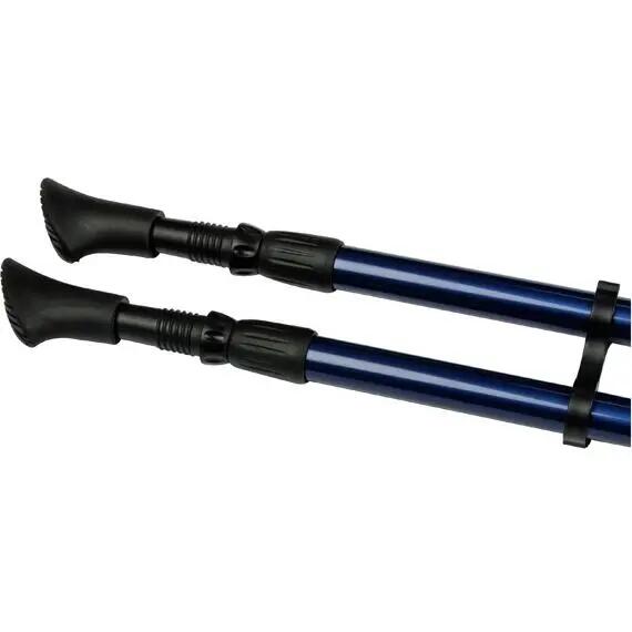 Verstellbare Nordic-Walking-Stöcke 86–140 cm – Blau 3/5