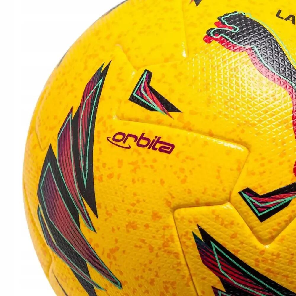 Bola de Futebol PUMA Orbita La Liga 1 Dandelion Multi Color Amarela 4/4