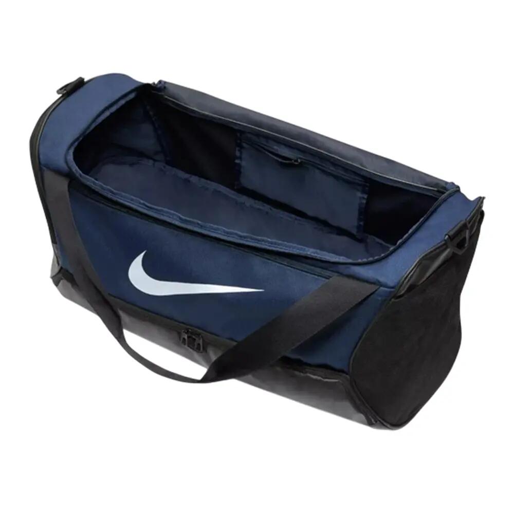 Brasilia Swoosh Training 60L Duffeltas (Middernacht marine/zwart/wit) 6/6