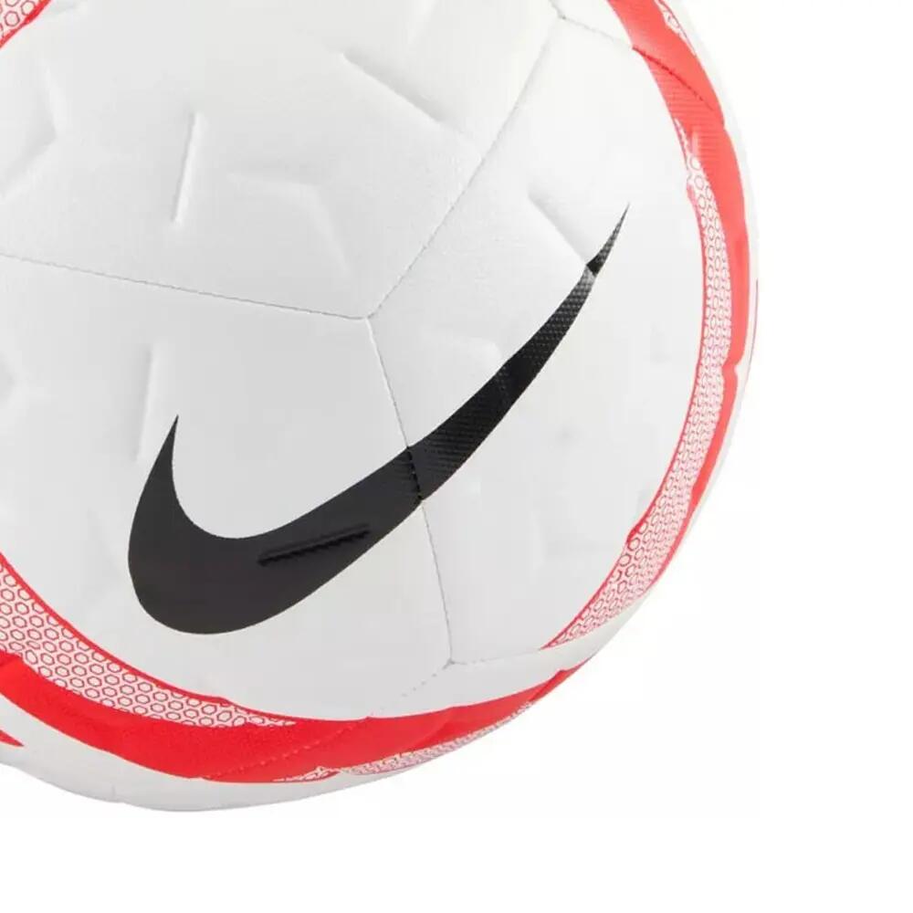 Ballon De Foot Motif/style Géométrique ACADEMY (Blanc / Rouge) Taille 4 3/3