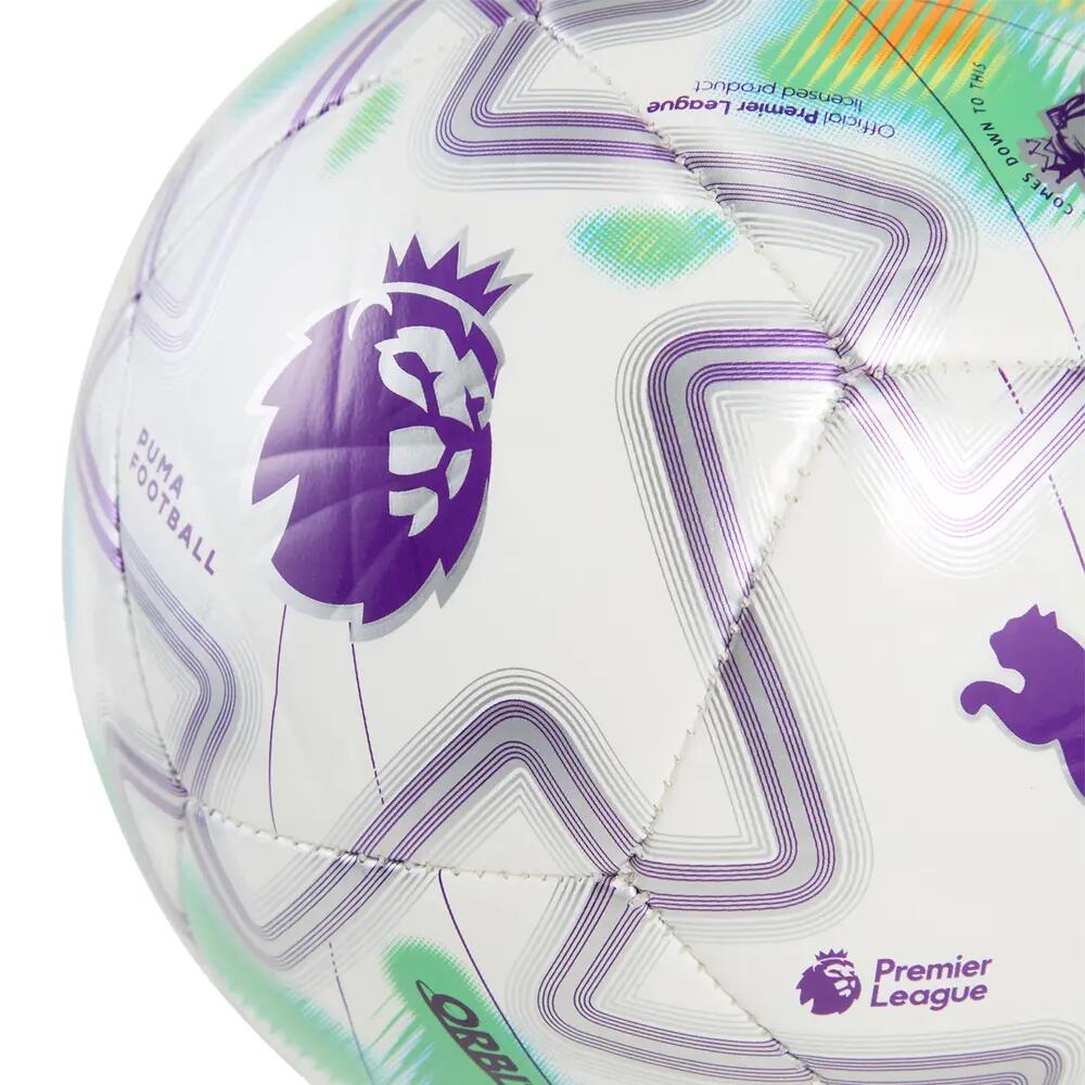 Orbita Pro Thrill Premier League Football (White/Blue/Green) 5 3/3