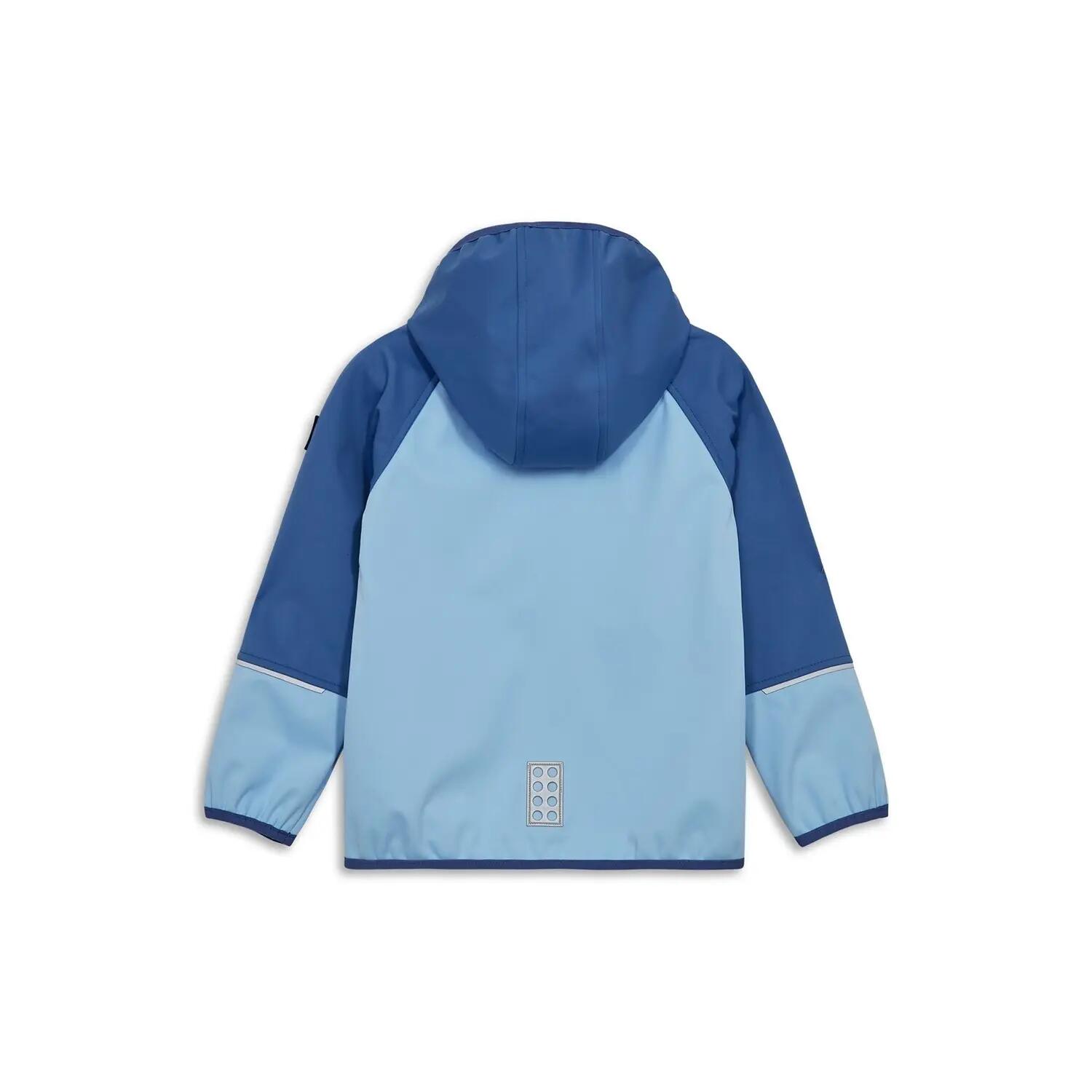 Kurtka softshell chłopięca LEGO wodoodporna 11010390/5003 - niebieska 2/7