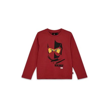 Koszulka longsleeve dziecięca LEGO NINJAGO KAI 12011296/370 - czerwony