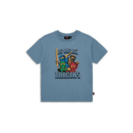 Koszulka dziecięca LEGO NINJAGO 12011458/522 - niebieska