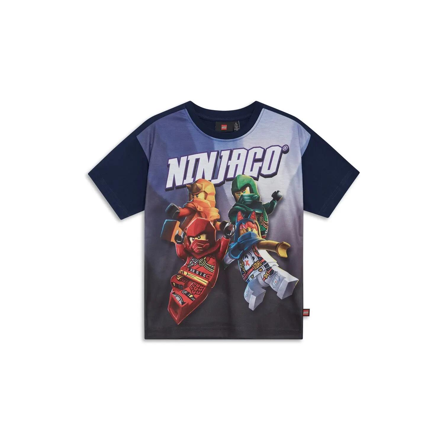 Koszulka dziecięca LEGO NINJAGO 12011430/590 - granatowa 3/4
