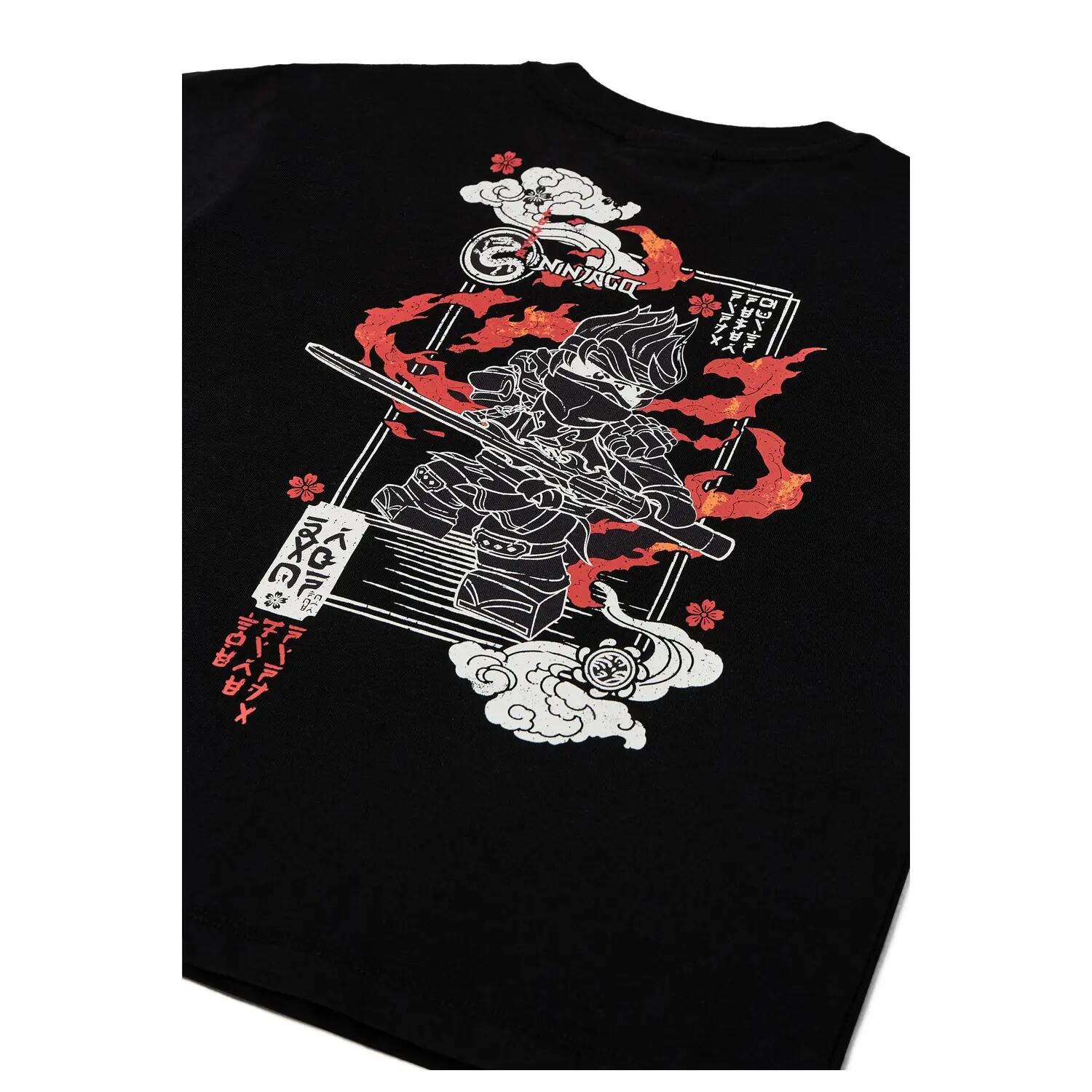 Koszulka chłopięca LEGO NINJAGO 11011366/995 - czarna 4/4