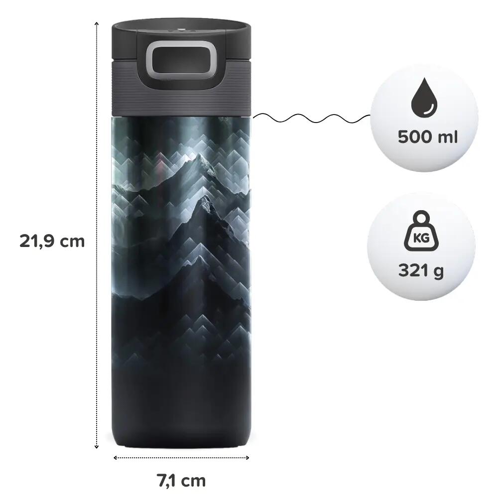 Kambukka kubek termiczny Etna 500ml Mountains giftbox z nakrętką 7/9