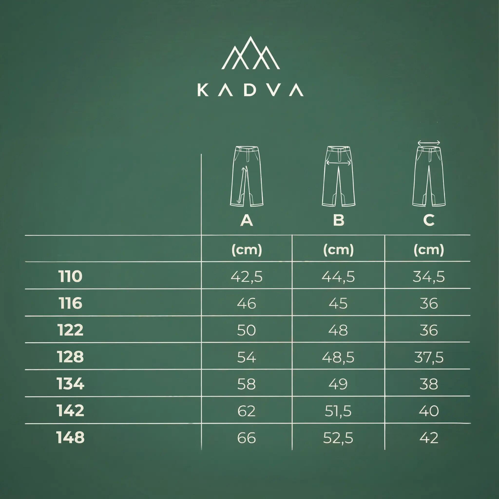 KADVA Skiro Pants Jrb Kinder-Skihose 2/7