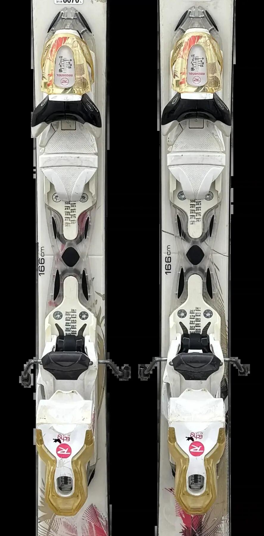 2ND LIFE - Lyže Rossignol Temptation 78 166cm, Dobrý stav 4/5