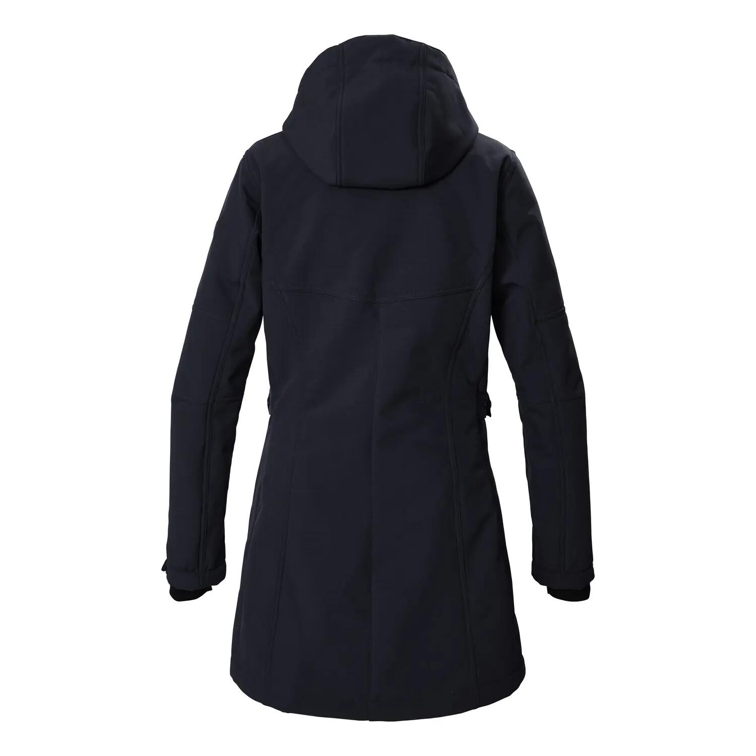 Damen Softshellparka Softshellparka mit abzippbarer Kapuze 2/2