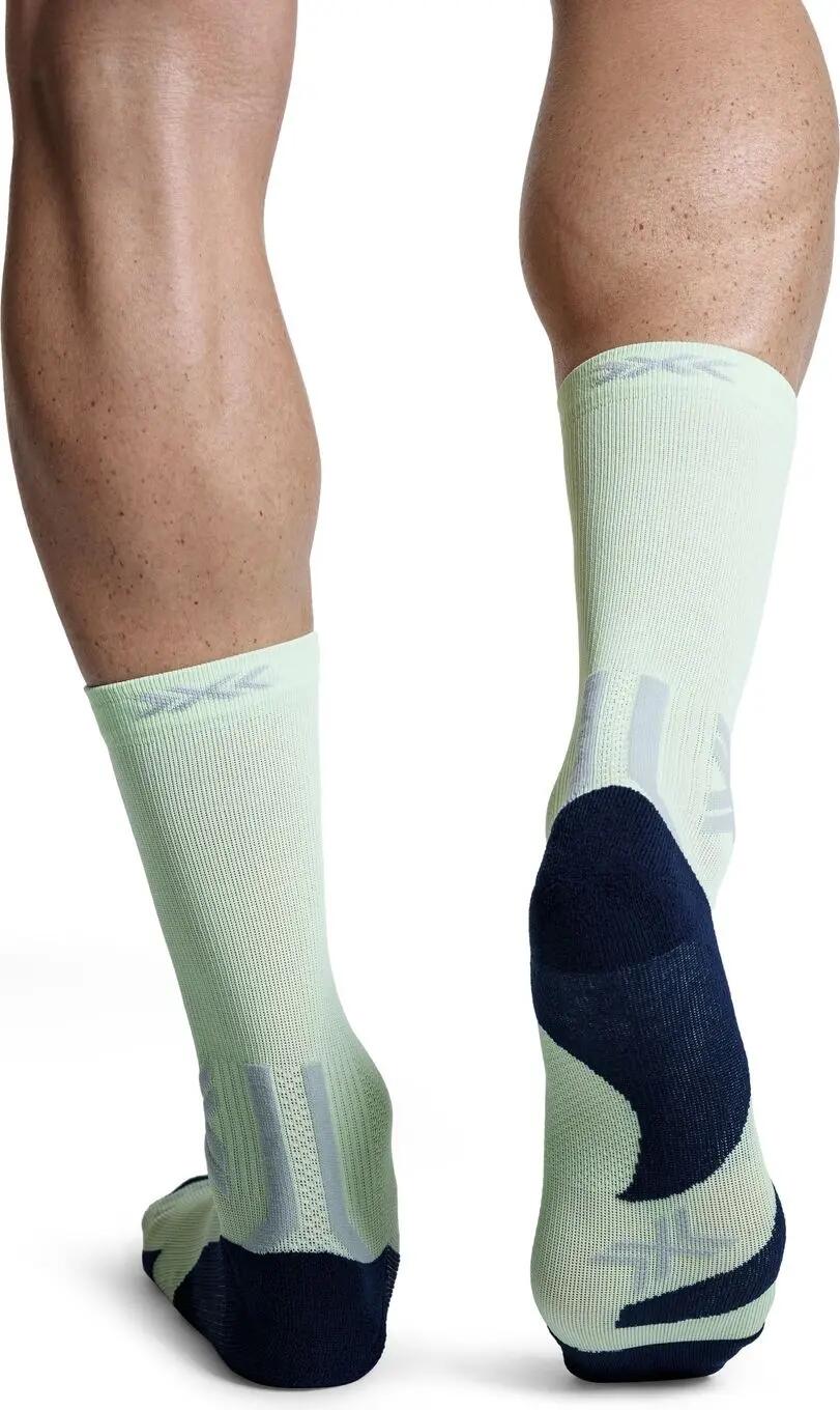 X-Socks Run Discover Crew sokken, geel/zwart 4/4