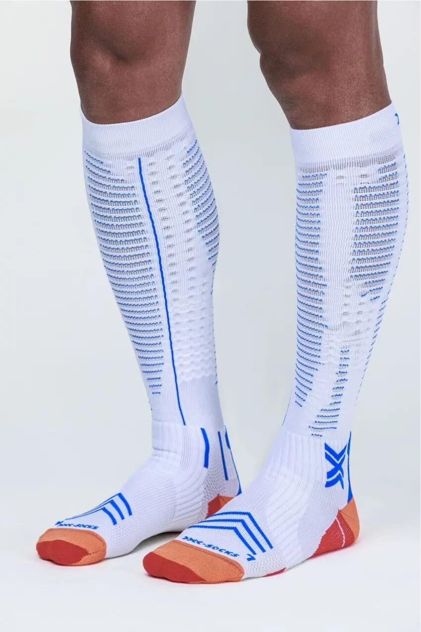 X-Socks Run Expert Effektor OTC Wit Oranje 3/4