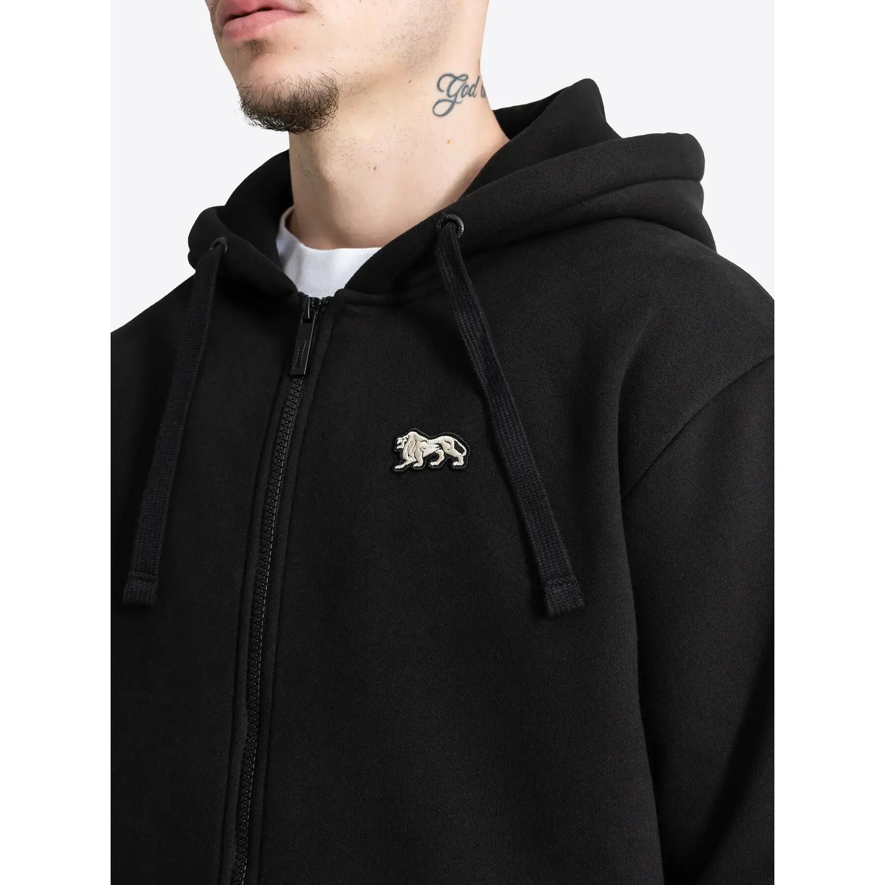 Sweatshirt com capuz e fecho de correr Lonsdale Glapthorn 4/6