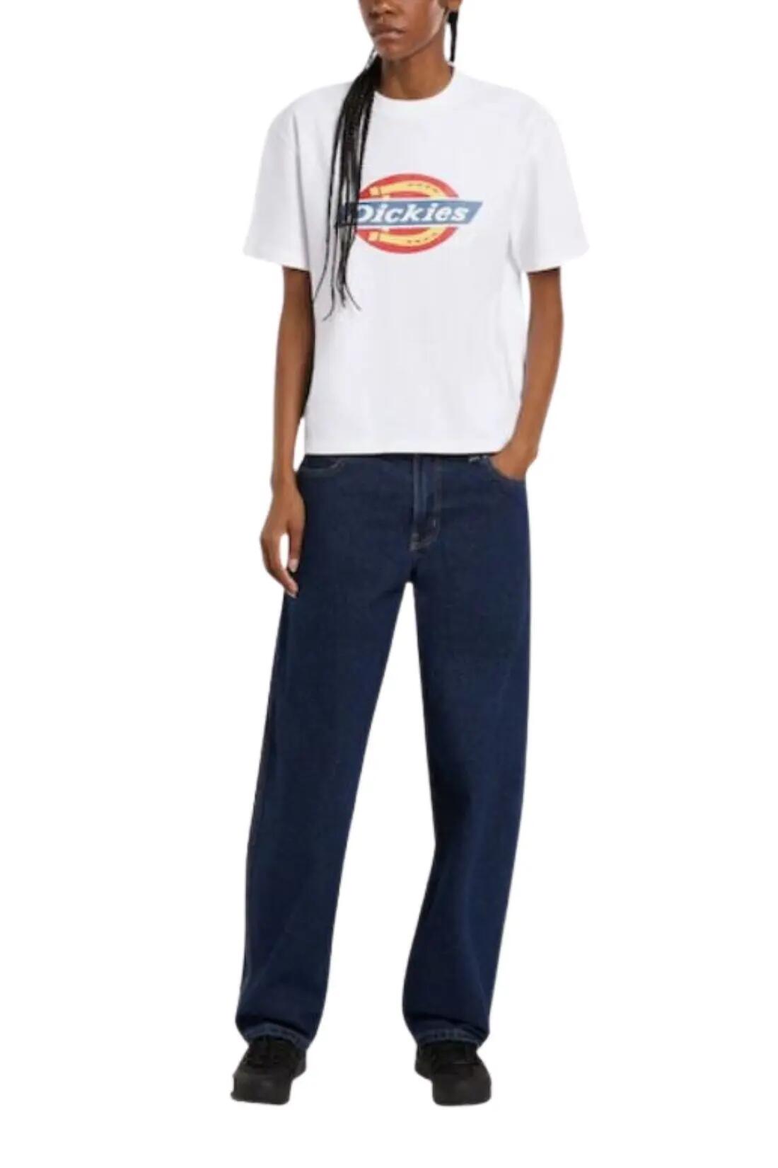 T-shirt dames - Dickies Icon - korte mouw - wit 5/5