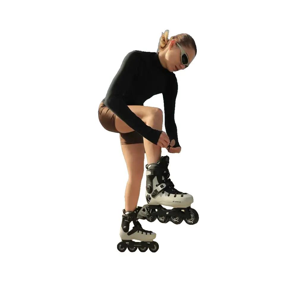 Rollschuhe K2 Surge 80 Weiß 6/9