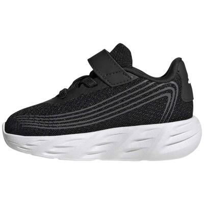 Schoen adidas model galaxy 8 infant "core black / cloud white / carbon voor baby