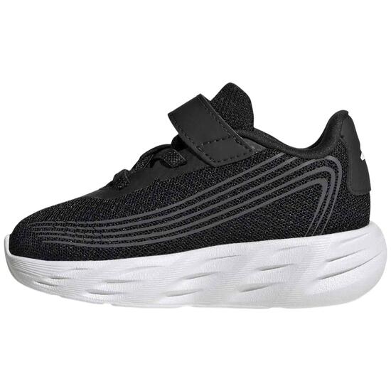Baskets Adidas modèle Galaxy 8 Infant "Core Black / Cloud White / Carb pour bébé