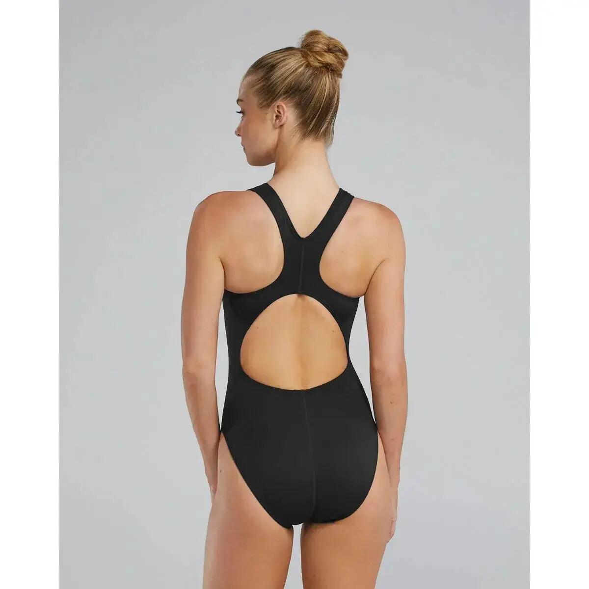 Maillot de bain 1 pièce femme TYR Solid Maxfit 2/5