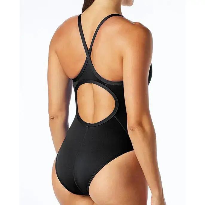 Maillot de bain 1 pièce femme TYR Solid Diamondfit 3/3