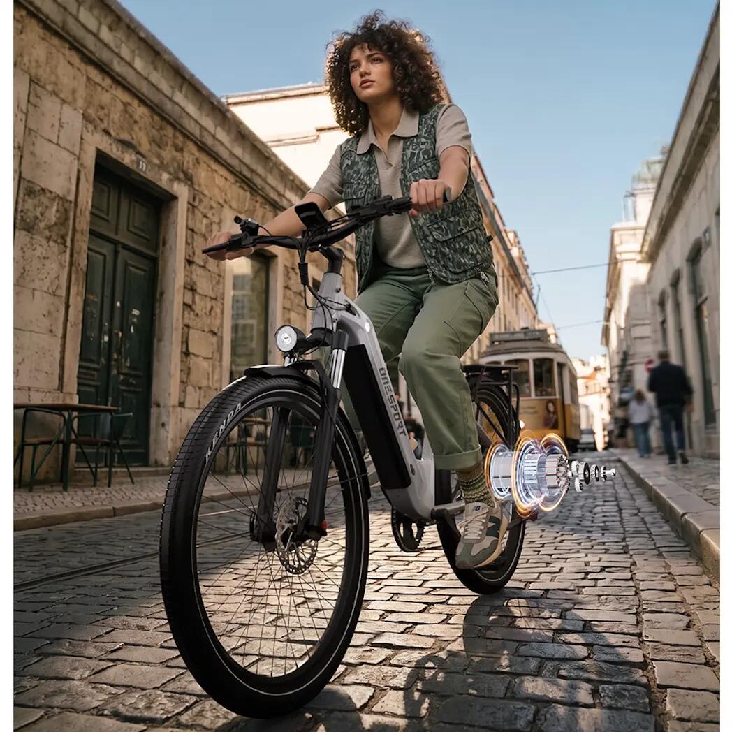Elektrobicykel čistá asistencia ONESPORT WT05 motor 250W, 27,5" pláště 13/15