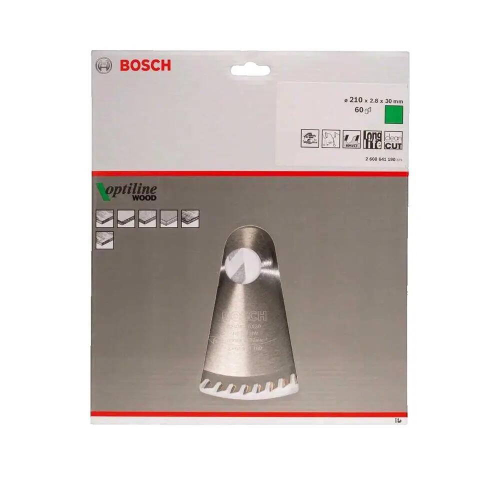 Lame de scie circulaire Bosch Optiline Wood 60 dents 2/3