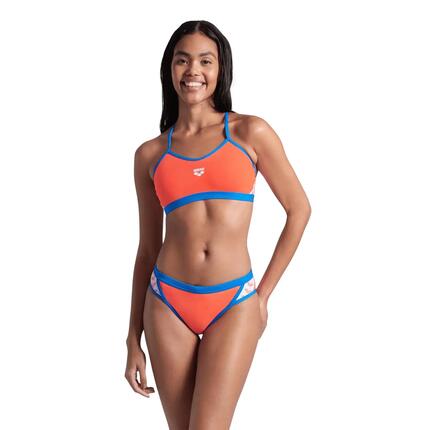 Maillot de bain deux-pièces Femme - Icons Bikini Cross Back Solid