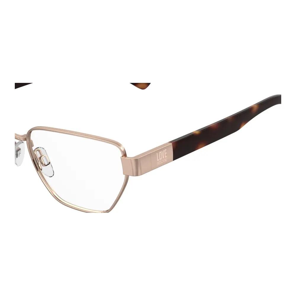 Lunettes de Vue Love Moschino MOL693 DDB en Métal Femme 55 mm 3/3