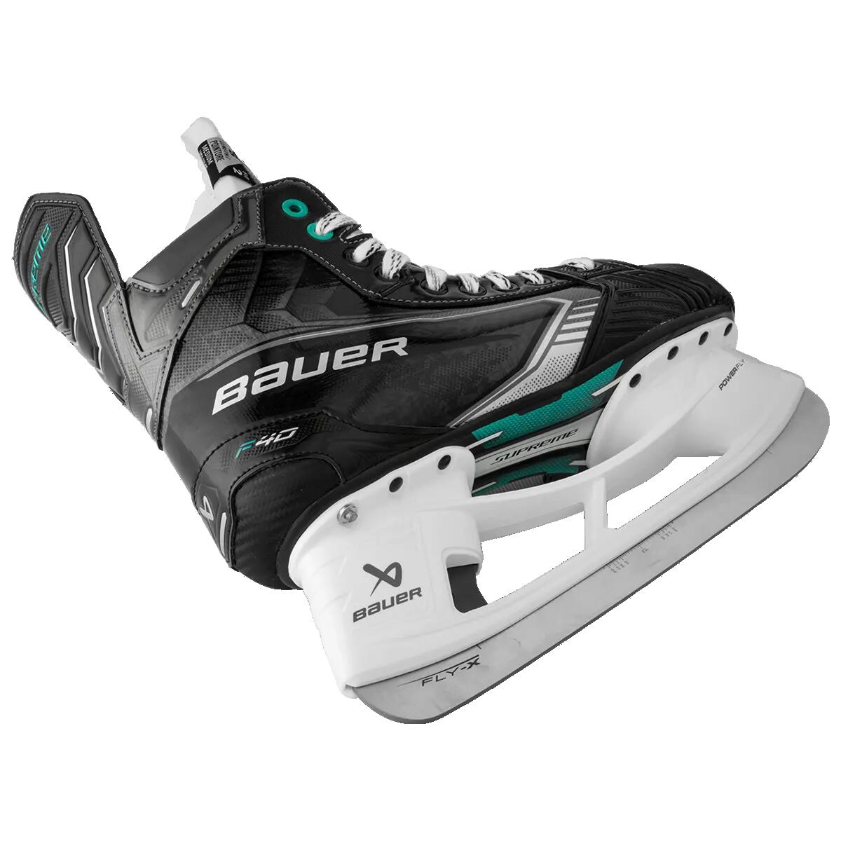 BAUER Supreme F40 Intermediate patines de hockey sobre hielo negros – FIT3 5/9
