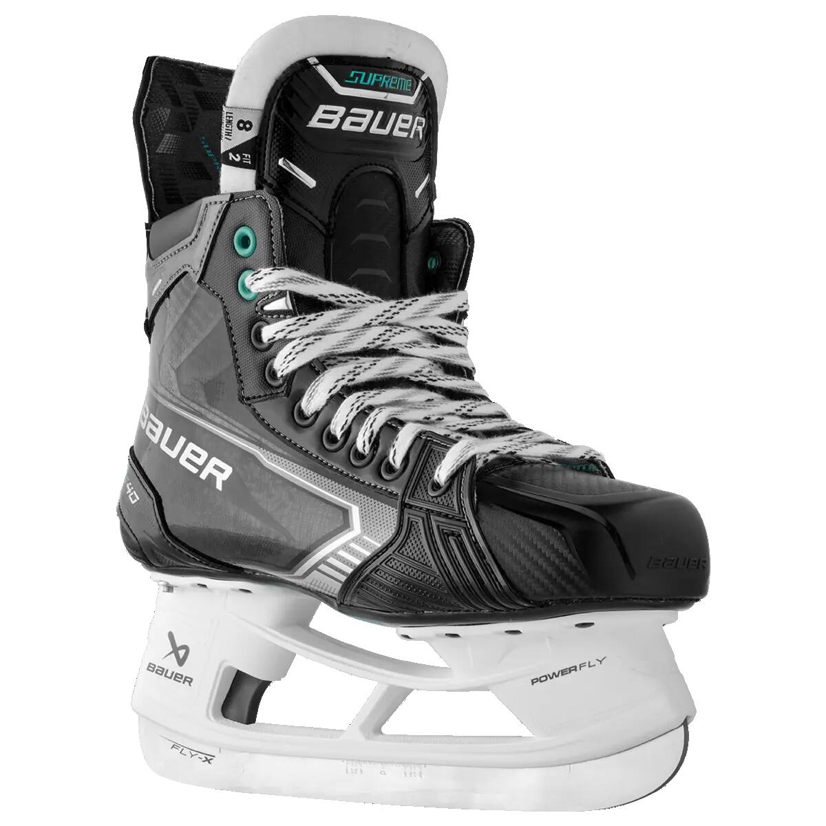 BAUER Supreme F40 Intermediate patines de hockey sobre hielo negros – FIT3 2/9
