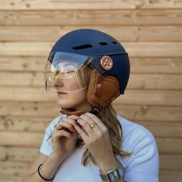 T'nB - Casque Vista avec visière Taille M (tour de  tête 54-58 cm) - Bleu 5/5